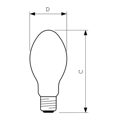 Llambë natriumi Philips SON, 70W, bazë E27, 2000K