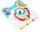 Lodër grishëse BAM BAM Little Flower 492803, për foshnja 3m+, shumëngjyrëshe