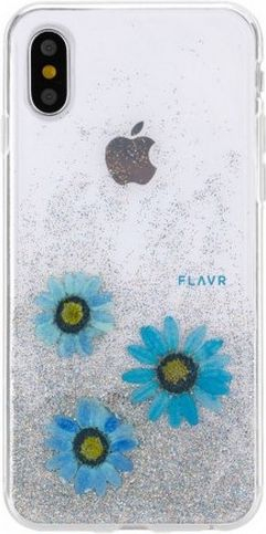 Kapak telefoni Flavr Real Flower Julia për iPhone X, TPU, transparent