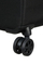 Valixhe Soft Me 4 Rrota Samsonite Litebeam 66/24 Ngjyrë E Zezë