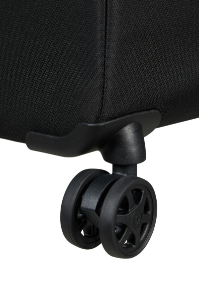 Valixhe Soft Me 4 Rrota Samsonite Litebeam 66/24 Ngjyrë E Zezë