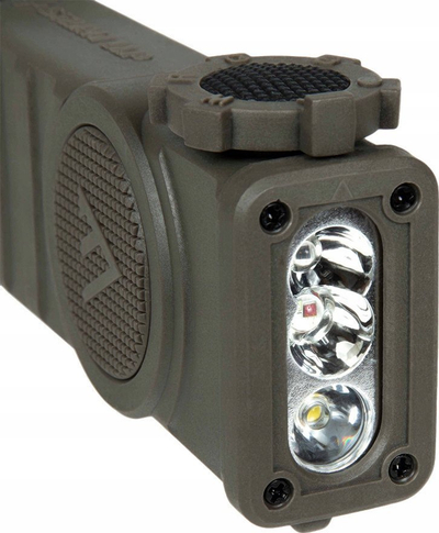 Elektrik dore taktik Mactronic Storm, 90 lumen, IR RGB, ngjyrë kaki