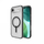 Kapak telefoni Zagg Santa Cruz Snap për iPhone 17 Pro, MagSafe, transparent, i zi