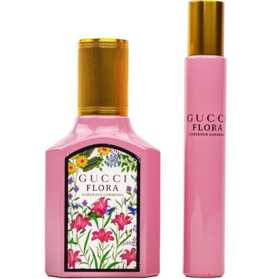 Set Eau de Parfum Gucci Flora Gorgeous Gardenia 50 ml+ Parfum, 10 ml