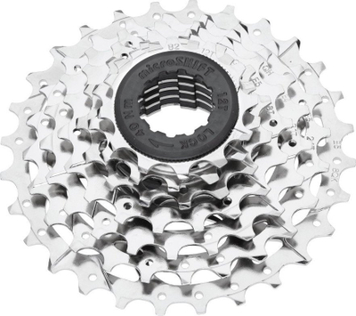 Kasetë biçiklete Microshift Mezzo, 7 shpejtësi, 12-28T, çelik, nickel