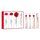 Set Eau de Parfum Kenzo Ladies Flower, Poppy Bouquet + Flower + Flower L'absolue + Flower Ikebana, 4 x 4 ml