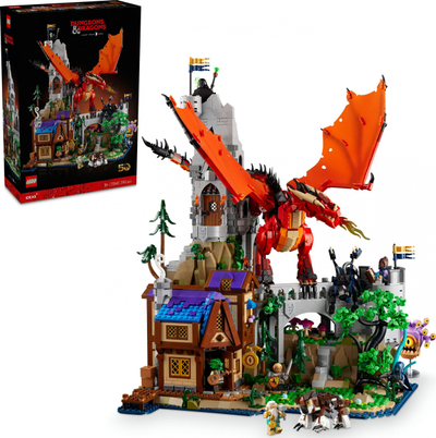 Set ndërtimi LEGO Ideas Dungeons & Dragons 21348, 3745 pjesë, për të rritur, shumëngjyrësh