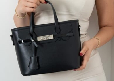 Çantë dore Silver&Polo, e zezë
