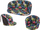 Set jastëkësh për mobilje wicker, 3 copë, 100x50 cm, 50x50 cm, bezhë