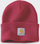 Шапка Carhartt плетена со свиткан раб, акрилна, дебела, беж