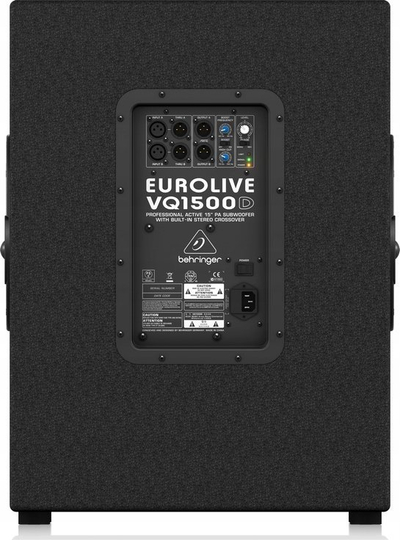 Subwoofer aktiv Behringer VQ1500D, 500W, 15", i zi