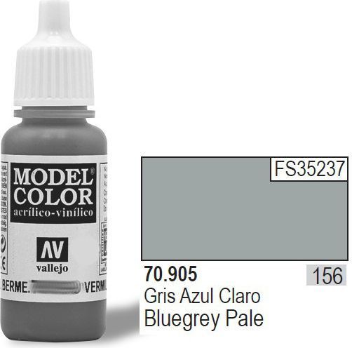 Bojë akrilike Vallejo Model Color Blue Grey Pale, 17ml, gri blu e zbehtë