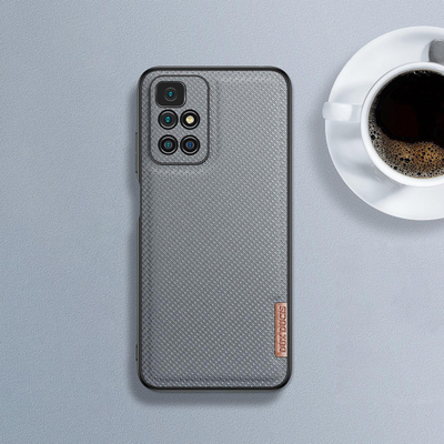 Mbrojtëse telefoni Dux Ducis Fino për Xiaomi Redmi 10, material najloni, kompatibile me karikim wireless, jeshile