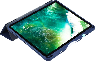 Mbrojtëse tableti DEQSTER Rugged Case RQ1, për iPad Pro 12.9", kapak Trifold, Midnight Blue