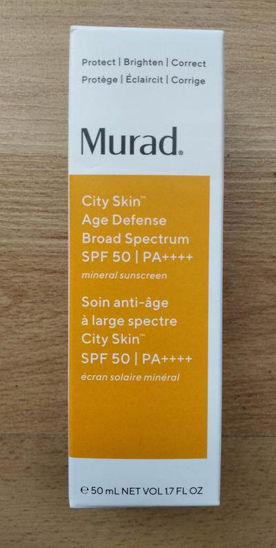 Krem fytyre me SPF Murad City Skin Age Defense, SPF 50 PA++++, 50 ml