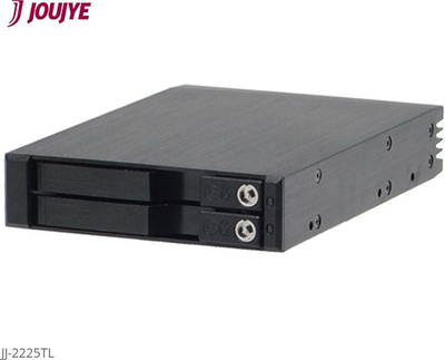 Kornizë mobile SATA Joujye JJ-2225TL, alumini, për disk HDD/SSD, e zezë
