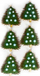 Sticker 3D dekorativ Craft With Fun Christmas Tree, motiv bredhi Krishtlindjesh, shumëngjyrësh