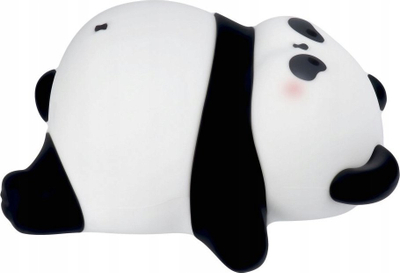 Llampë nate Sleeping Panda, LED, me touch, bardhë e zi