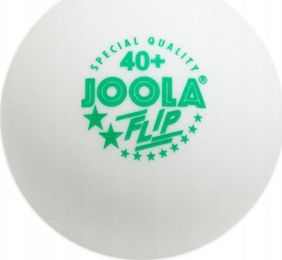 Topa pingpongu Joola Flip 40+, set 72 copë, të bardhë