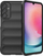 Mbështjellës telefoni Hurtel Magic Shield për Samsung Galaxy A24 4G, TPU i butë e fleksibël, me mbrojtje të fortë, ngjyrë e zezë