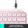 Tastierë Logitech MX Keys Mini Wireless (920-010500), UK, rozë