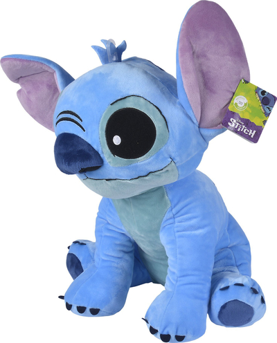 Lodër pelushi Disney Stitch, 45cm, blu
