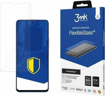 Xham mbrojtës 3MK FlexibleGlass për Honor X8, hibrid, transparent