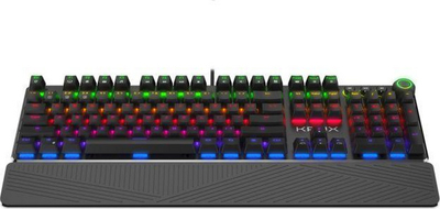 Tastierë Gaming Krux Crato PRO, RGB, US, e zezë