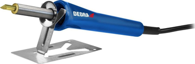 Pajisje pirografi Dedra, 30W, set 24 copë, blu