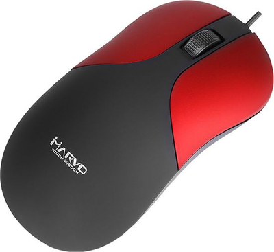 Mouse Marvo DMS002RD, optik, me kabllo, i kuq