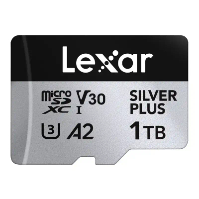 Kartë memorjeje Lexar High-Performance Silver Plus microSDXC 1TB  adapter