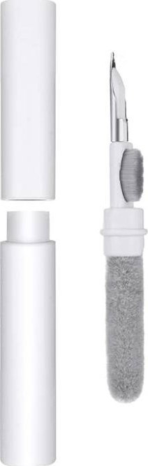 Set pastrimi për AirPods, dizajn stilolaps, i bardhë