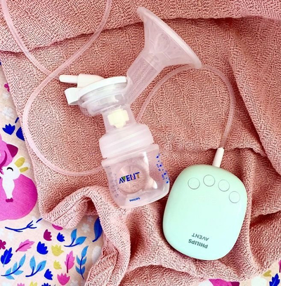 Pomç gjiri me korent Philips Avent SCF323/11, disa nivele për stimulim, jastëk silikoni