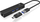 HUB USB Icy Box IB-HUB1439-LAN, 4 në 1, USB 3.2, i zi