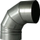Gyp kthyes oxhaku Wadex 90°, 180 mm, çelik inox