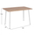 Set Tavolinë + karrige HM10382 120×70×76,5 cm, bezhë