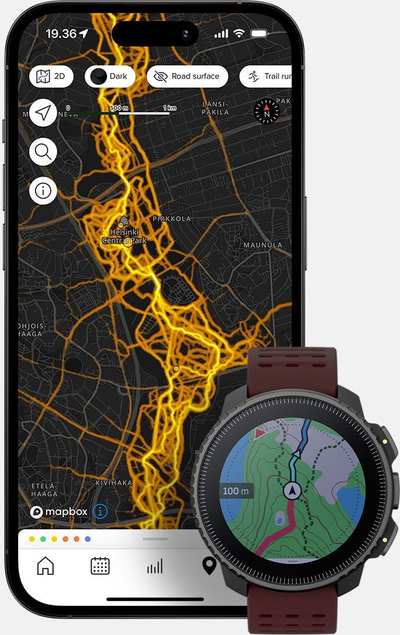 Orë sportive Suunto Vertical Multisport Adventure, 49mm, GPS, e zezë