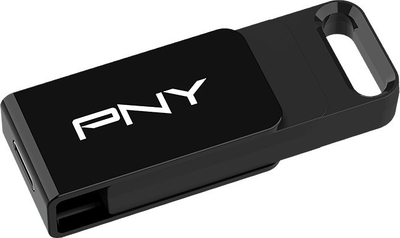 USB flash PNY Elite, 64GB, USB 3.2 Type C, ngjyrë e zezë
