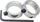 Shufër hanteli Best Sporting Chrome, 35cm, diametër 30mm, me kapëse