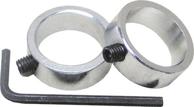 Shufër hanteli Best Sporting Chrome, 35cm, diametër 30mm, me kapëse