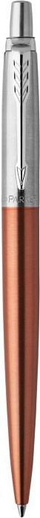 Stilolaps Parker Jotter Orange Chelsea CT T2016, trup metalik, mekanizëm me klikim, portokalli