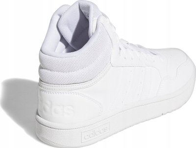 Atlete Adidas Hoops Mid 3.0 W GW5457, të larta, e bardhë
