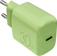 Karikues muri PURO ProLite, USB C, 30W, i gjelbër