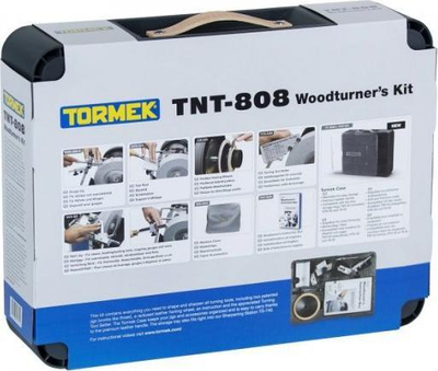 Set aksesorësh për mprehje Tormek TNT-808, për vegla torno druri