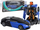 Lodër makinë robot 2 në 1 Bugatti, efekte drite, blu