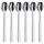 Set lugë latte macchiato WMF Nuova 1291396046, 6 copë, çelik inox, argjendtë