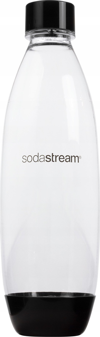 Aparat për bërje uji me gaz SodaStream Gaia, cilindër 1L, shishe PET, i zi