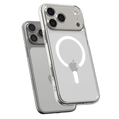 Kllëf telefoni Spigen Ultra Hybrid MagSafe për iPhone 17 Pro Max, mbron, transparent