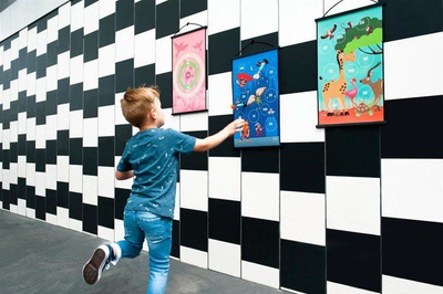 Lojë shigjetash Unicorn Scratch, me kupa thithëse, për kalamaj, shumëngjyrëshe