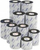 Ribon termik Citizen 110mm x 300m WAX, set 4 copë, i zi